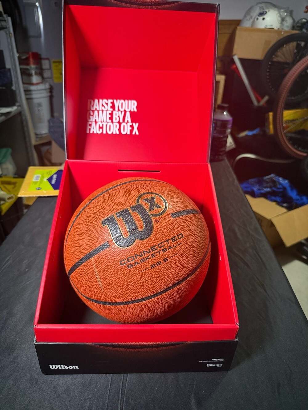 Wilson X Connected Smart Basketball Intermediate Size 28.5